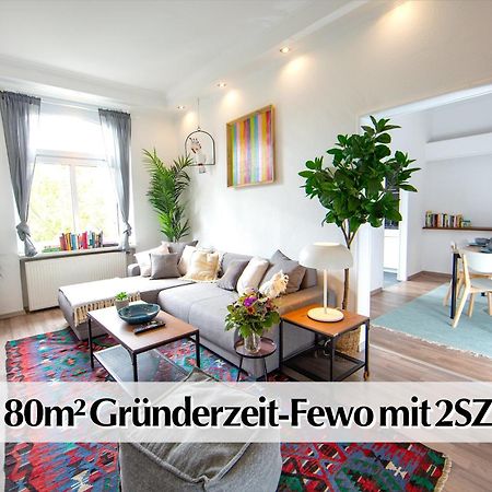 80M2 3R Wohnung Mit Privatem Parkplatz, Kingsize Betten, Smart-Tv, Etc Erfurt Dış mekan fotoğraf