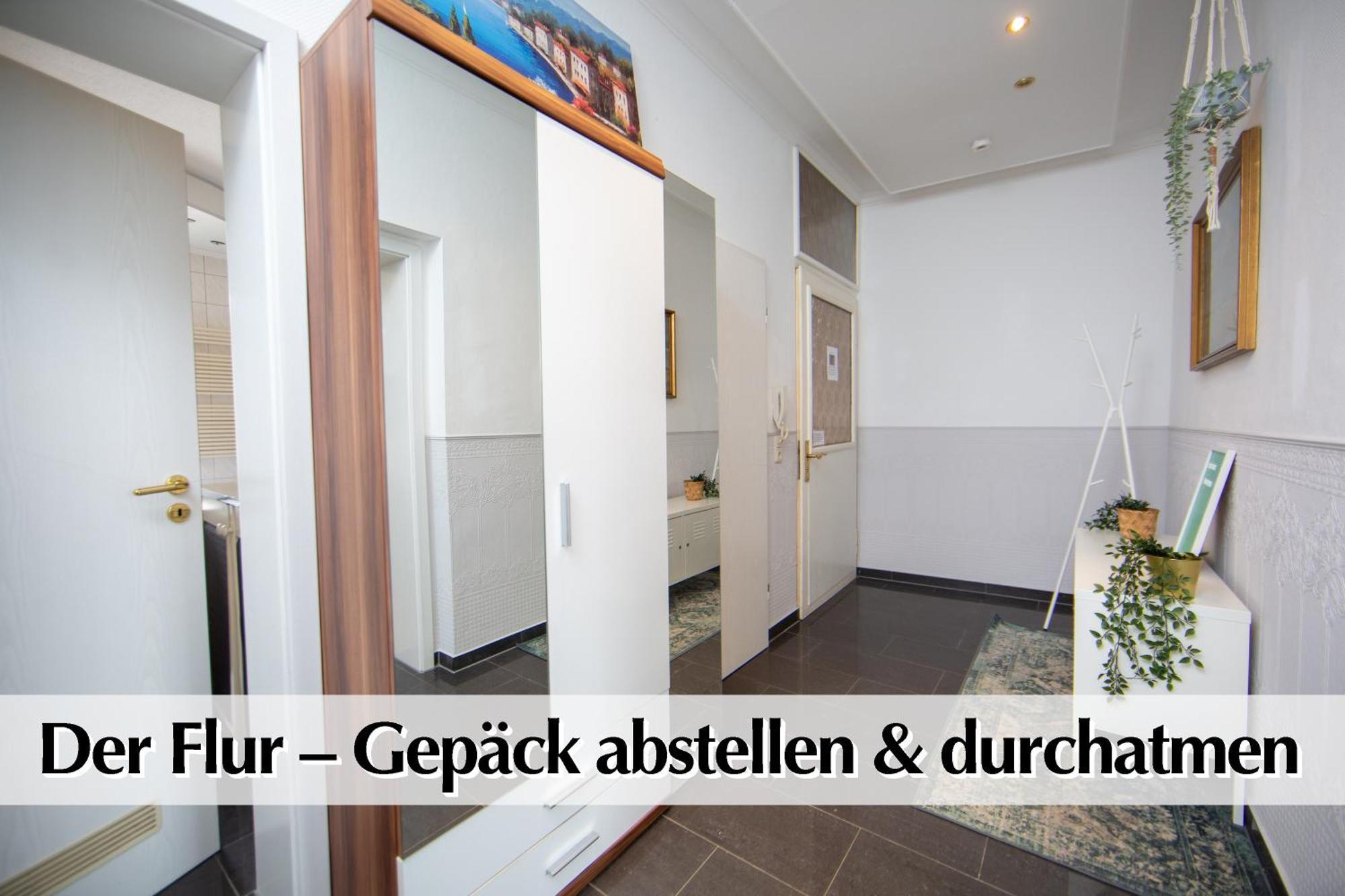 80M2 3R Wohnung Mit Privatem Parkplatz, Kingsize Betten, Smart-Tv, Etc Erfurt Dış mekan fotoğraf
