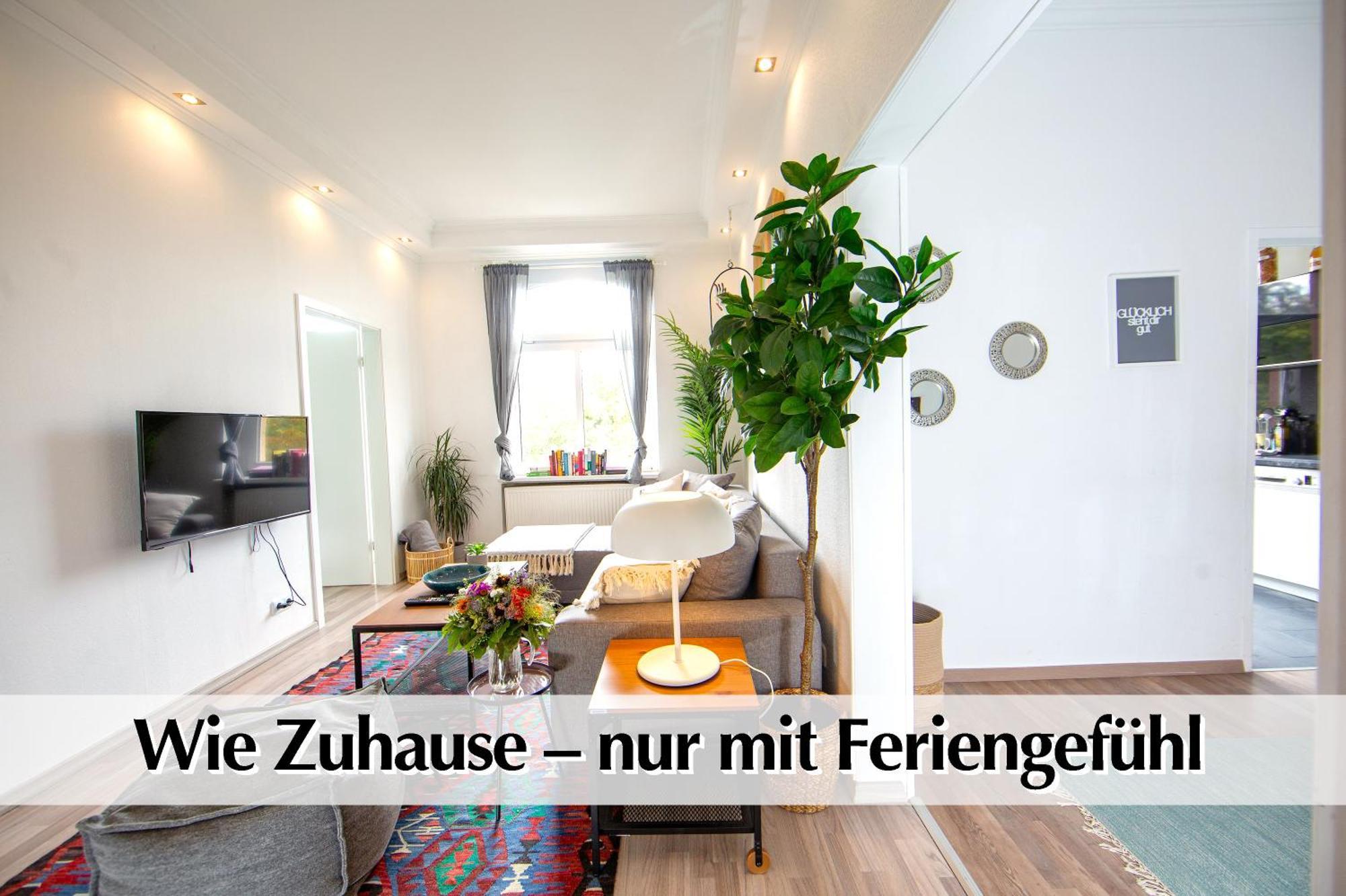 80M2 3R Wohnung Mit Privatem Parkplatz, Kingsize Betten, Smart-Tv, Etc Erfurt Dış mekan fotoğraf