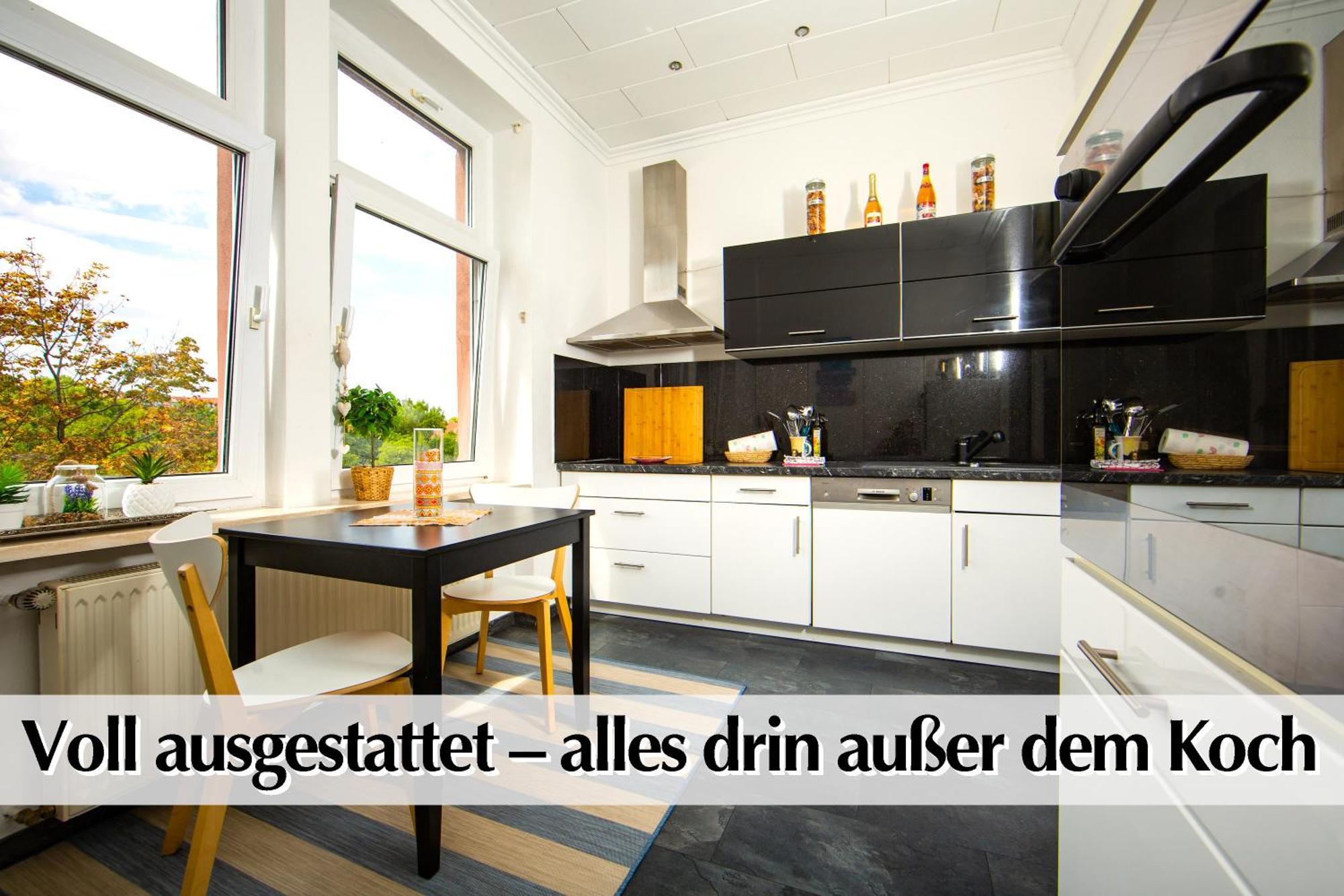80M2 3R Wohnung Mit Privatem Parkplatz, Kingsize Betten, Smart-Tv, Etc Erfurt Dış mekan fotoğraf
