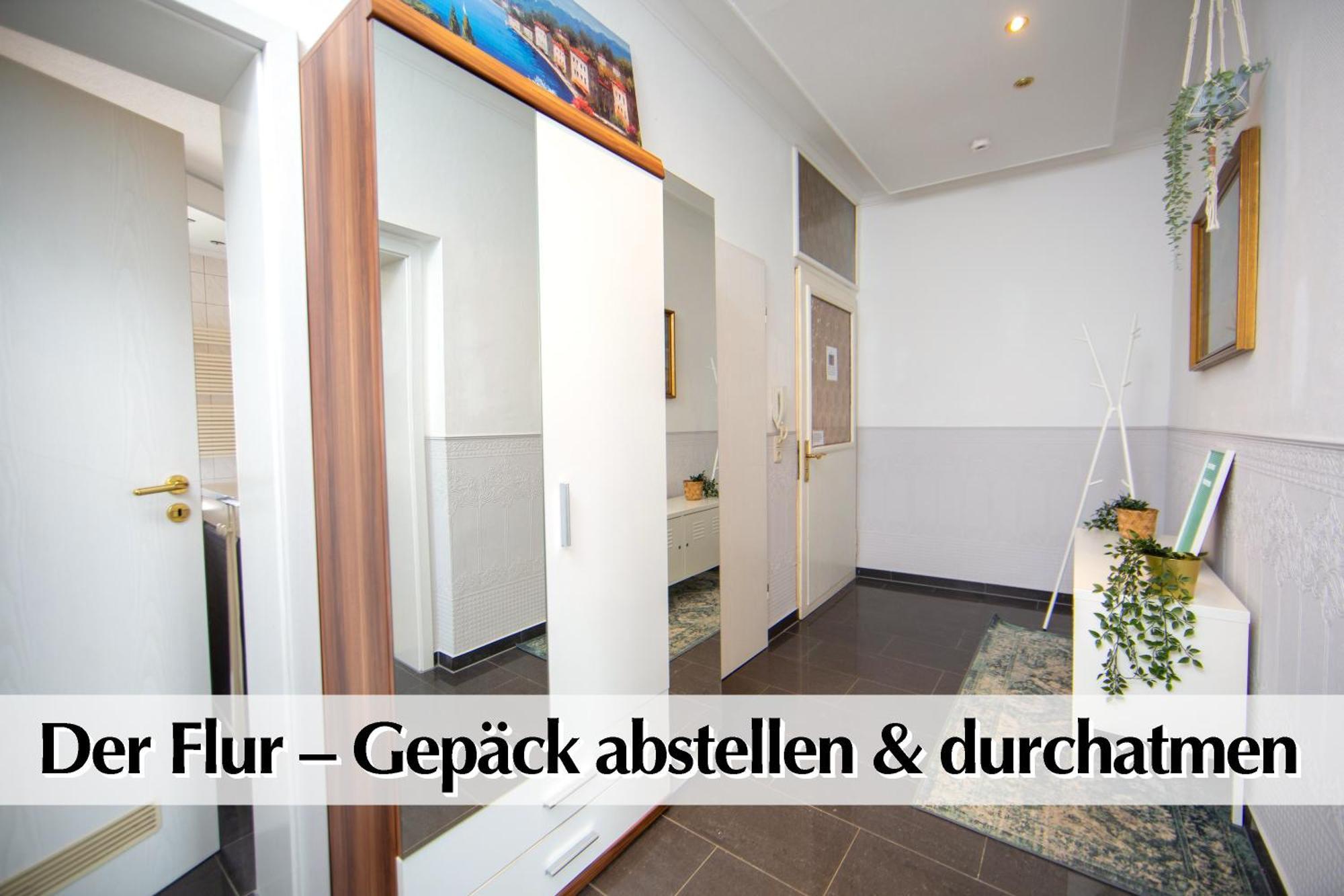 80M2 3R Wohnung Mit Privatem Parkplatz, Kingsize Betten, Smart-Tv, Etc Erfurt Dış mekan fotoğraf